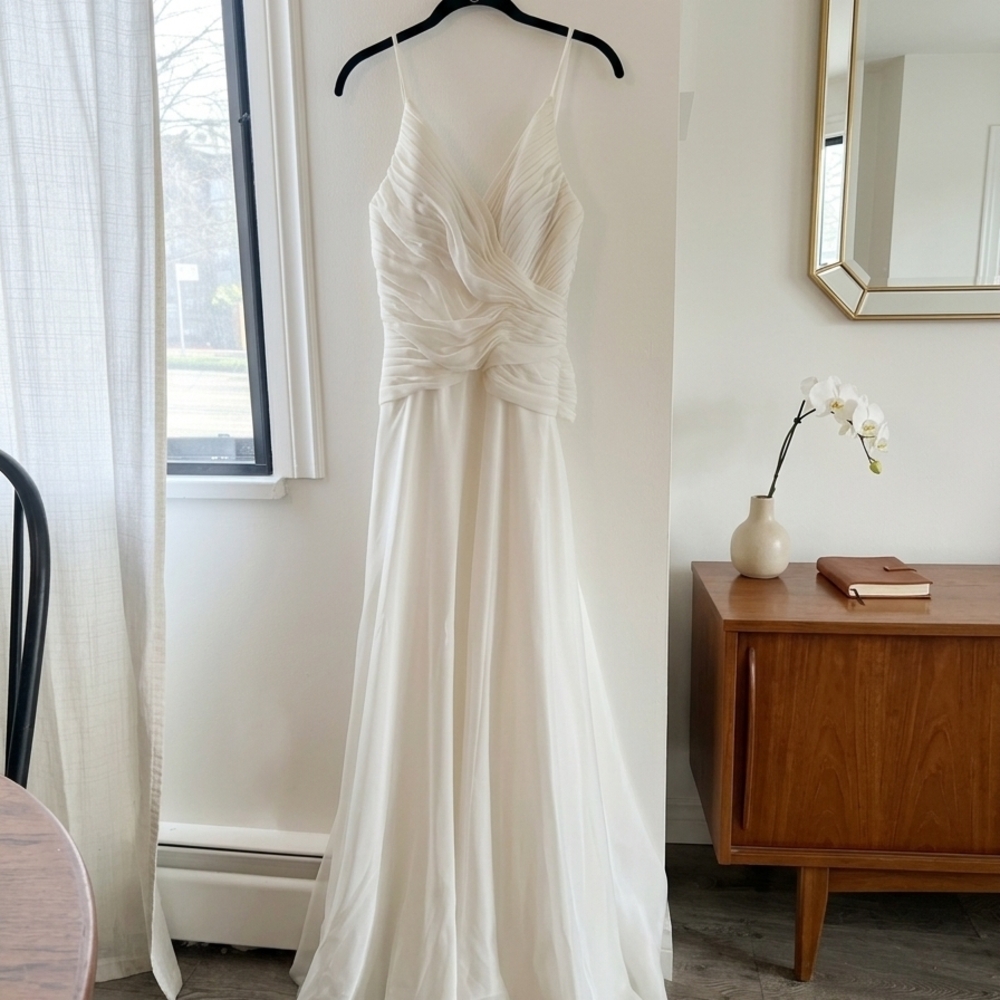 Off-White Wedding Dress